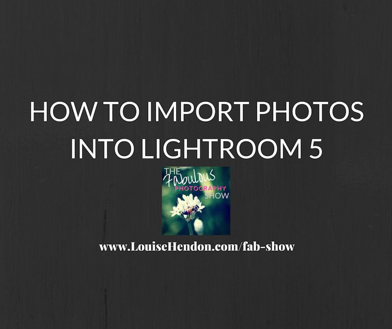 featured image - How to Import Photos Into Lightroom 5 featured image - How to Import Photos Into Lightroom 5