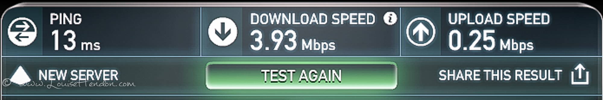 cafe de l'amour chiang mai thailand internet wifi speed test